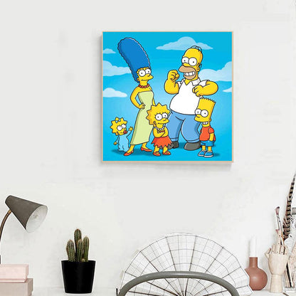 Simpsons - Full Round Drill Diamond Painting 30*30CM