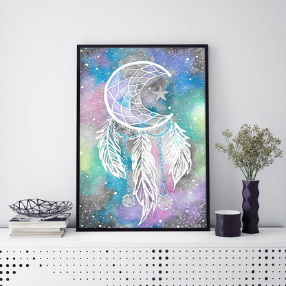 Dreamcatcher - Full Round Drill Diamond Painting 30*40CM