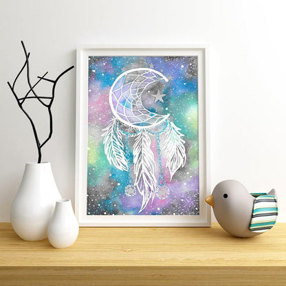 Dreamcatcher - Full Round Drill Diamond Painting 30*40CM