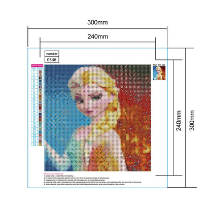 Frozen - Full Round Drill Diamond Painting 30*30CM