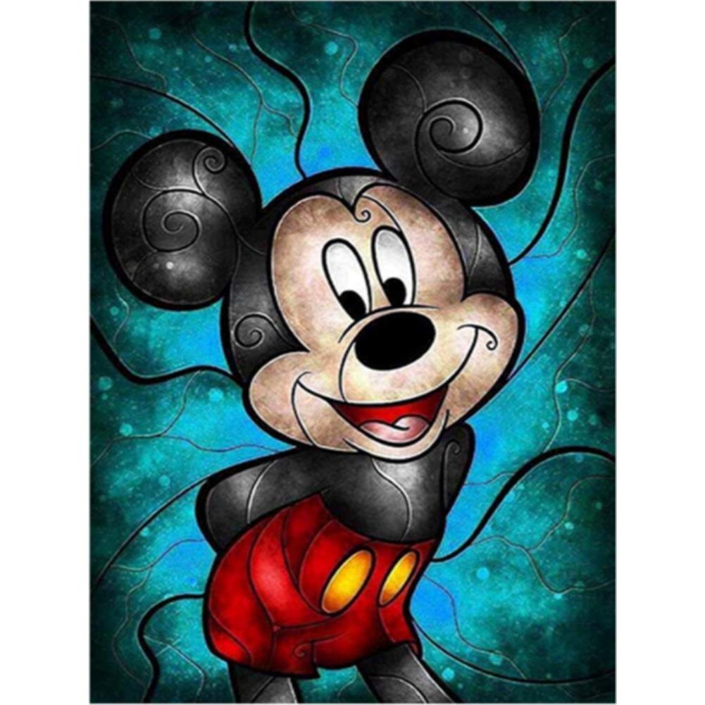 Mickey - Full Round Drill Diamond Painting 30*40CM