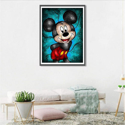 Mickey - Full Round Drill Diamond Painting 30*40CM