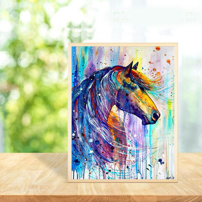 Horse - Full Round Drill Diamond Painting 30*40CM