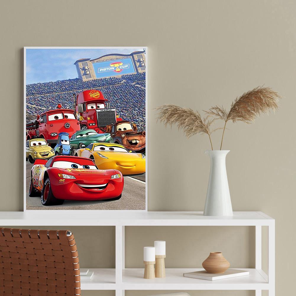 Cars - Full Round Drill Diamond Painting 30*40CM