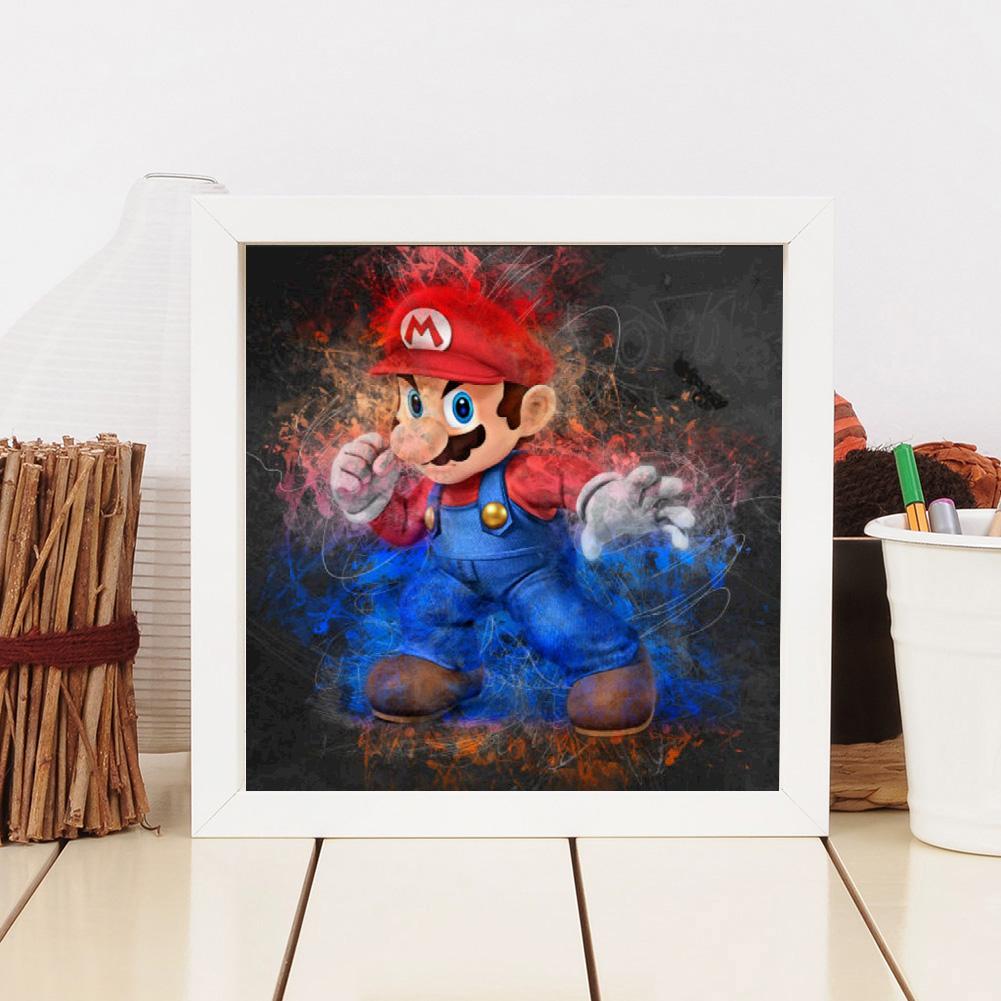 Mario - Full Round Drill Diamond Painting 30*30CM