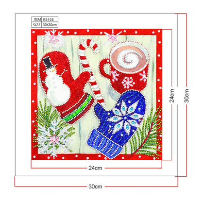 Gloves - Special Shaped Drill Diamond Painting 30*30CM