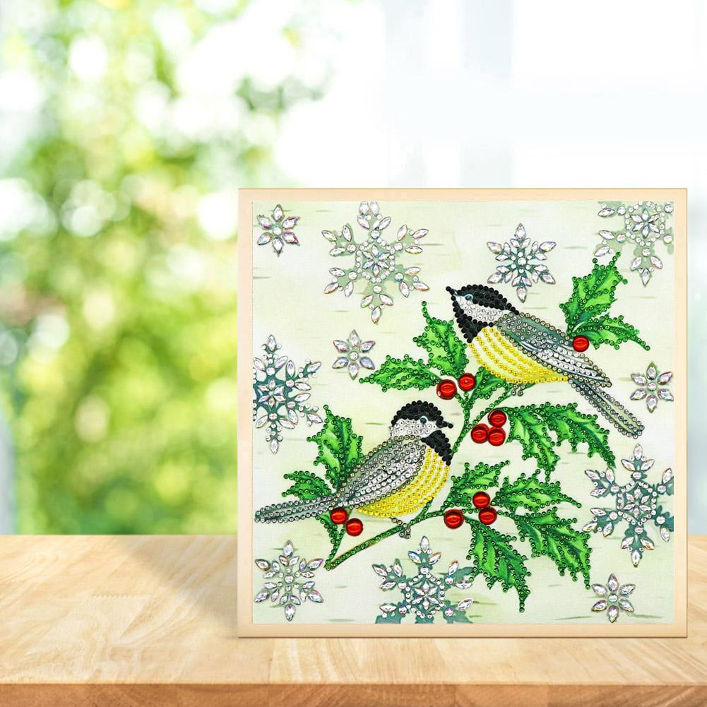 Magpie - Special Shaped Drill Diamond Painting 30*30CM