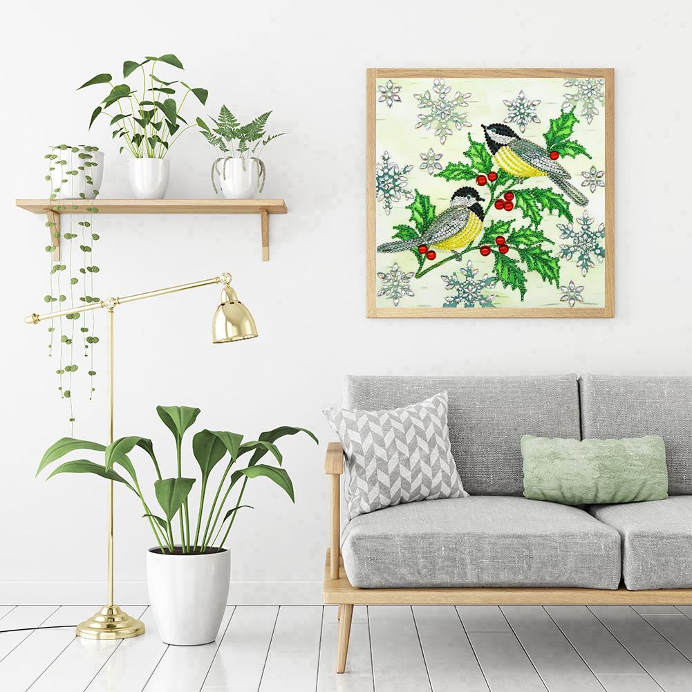 Magpie - Special Shaped Drill Diamond Painting 30*30CM