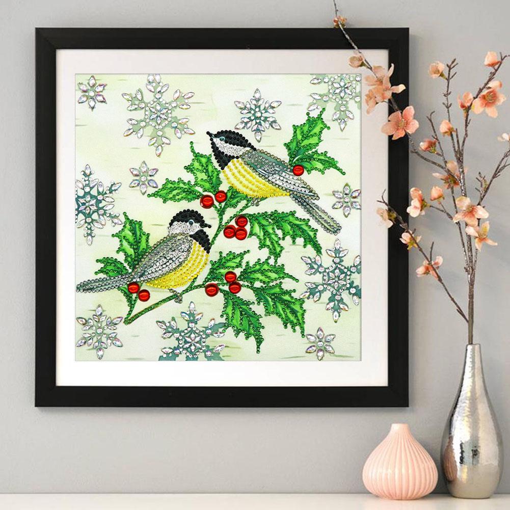 Magpie - Special Shaped Drill Diamond Painting 30*30CM