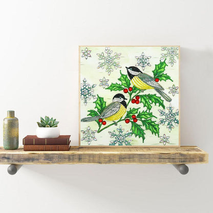 Magpie - Special Shaped Drill Diamond Painting 30*30CM