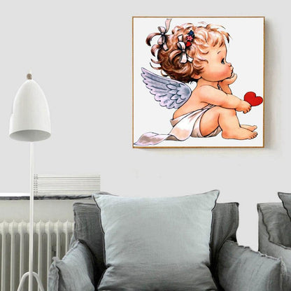 Baby Angle - Full Round Drill Diamond Painting 30*30CM