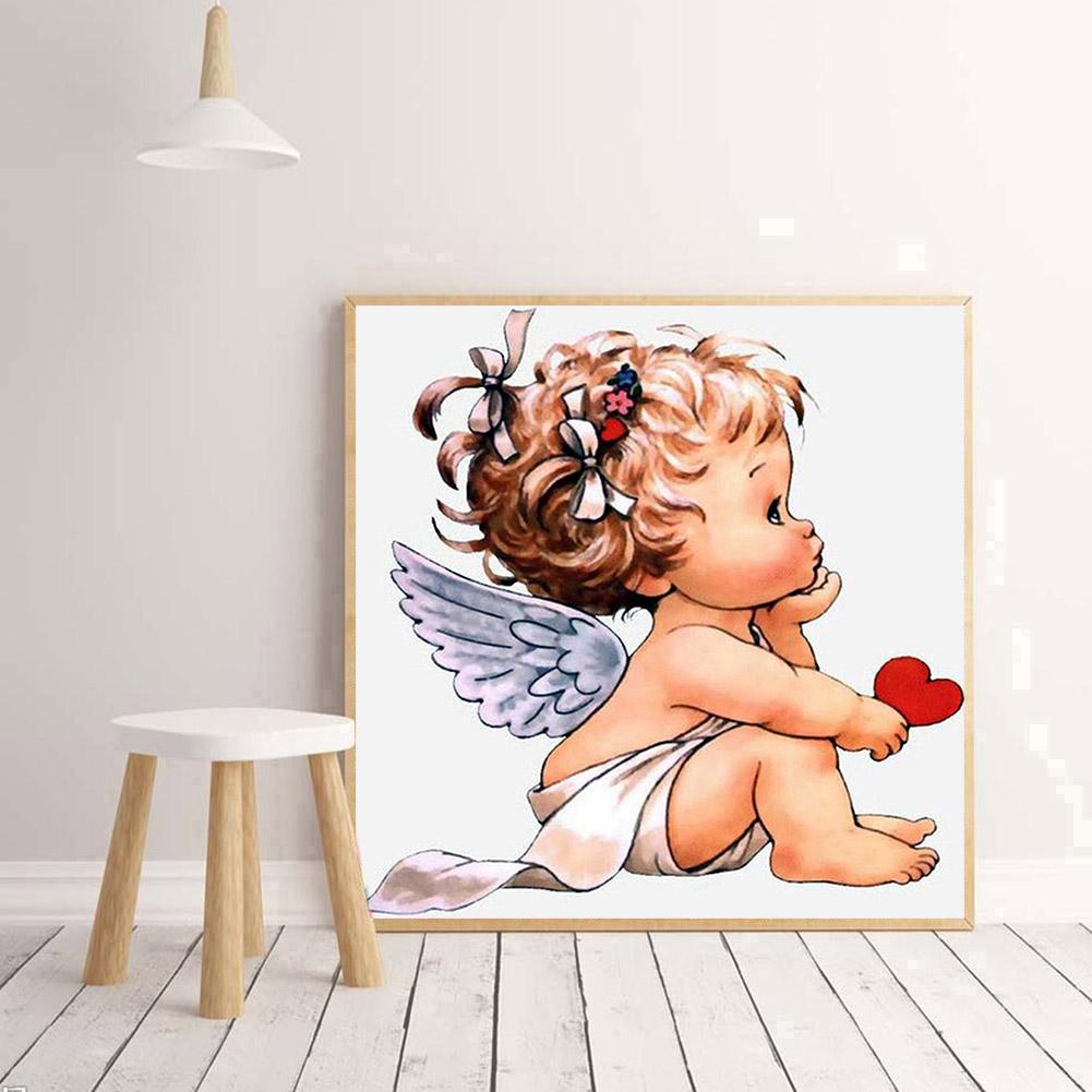 Baby Angle - Full Round Drill Diamond Painting 30*30CM