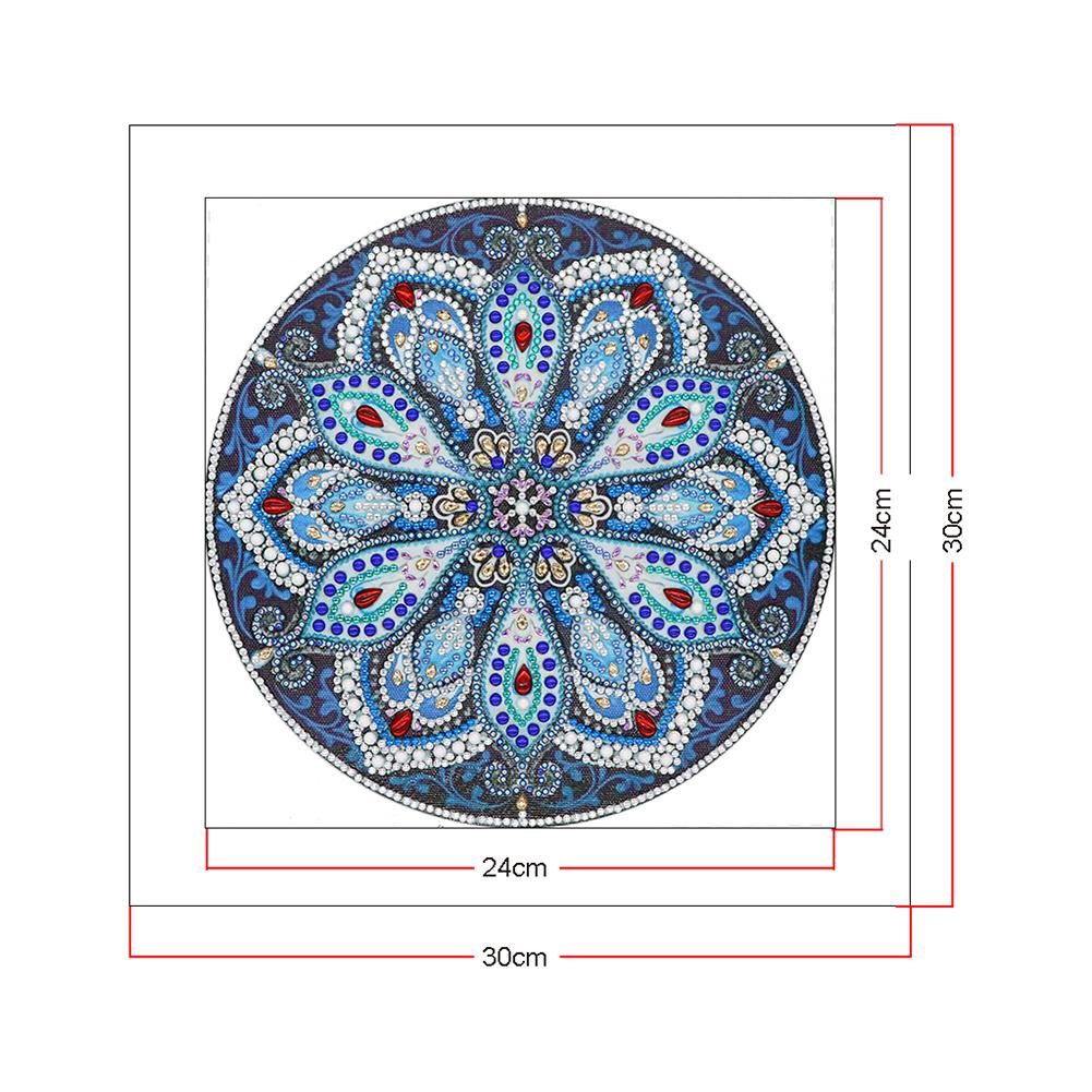 Datura - Special Shaped Drill Diamond Painting 30*30CM