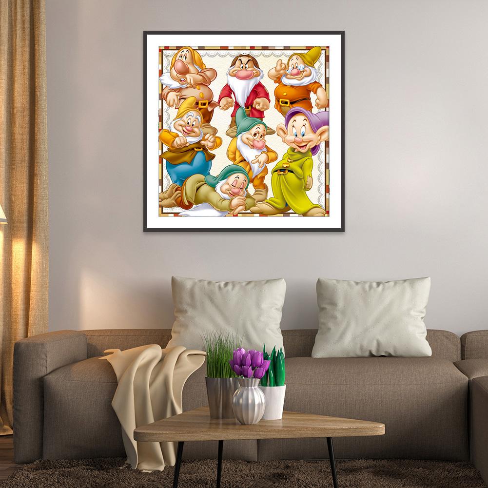 Dwarf - Full Round Drill Diamond Painting 40*40CM