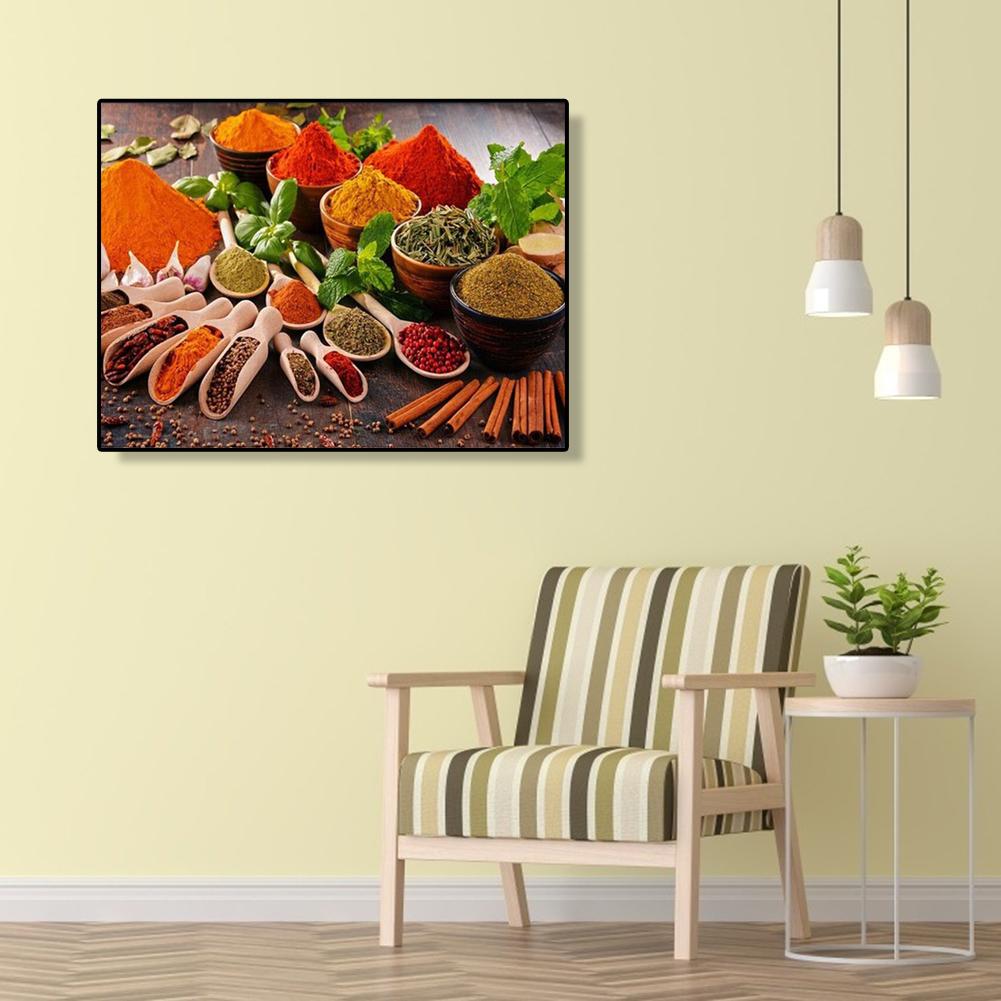 Food - Full Round Drill Diamond Painting 40*30CM