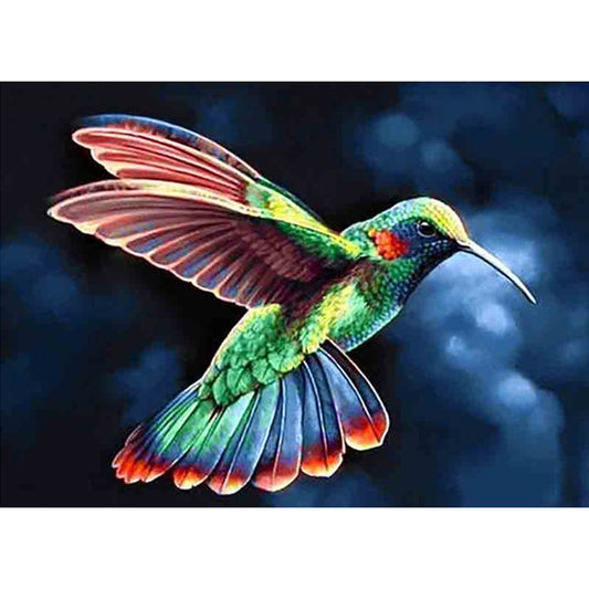 Bird - Full Round Drill Diamond Painting 30*40CM