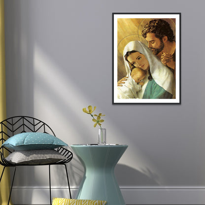 Birth Jesus - Full Round Drill Diamond Painting 30*40CM