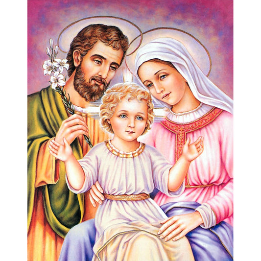 Religious - Full Round Drill Diamond Painting 30*40CM