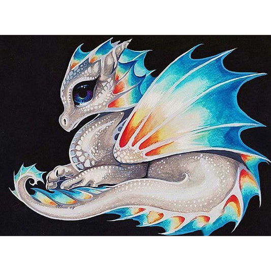 Dragon - Full Round Drill Diamond Painting 30*40CM