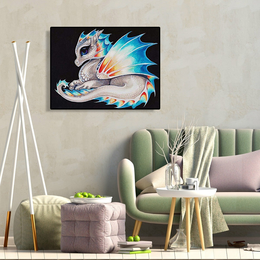 Dragon - Full Round Drill Diamond Painting 30*40CM