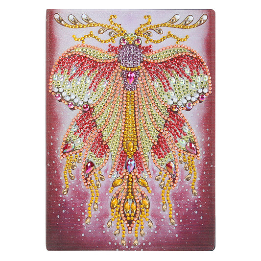 DIY Special Shaped Diamond Painting Butterfly 50 Pages A5 Drawing Notebook