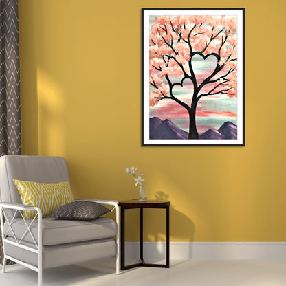 Love Tree - Full Round Drill Diamond Painting 40*30CM