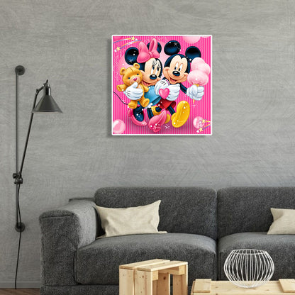 Mickey Mouse - Full Round Drill Diamond Painting 30*30CM