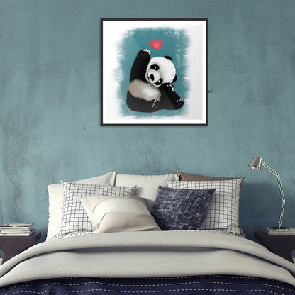 Panda - Full Round Drill Diamond Painting 30*30CM