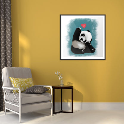 Panda - Full Round Drill Diamond Painting 30*30CM