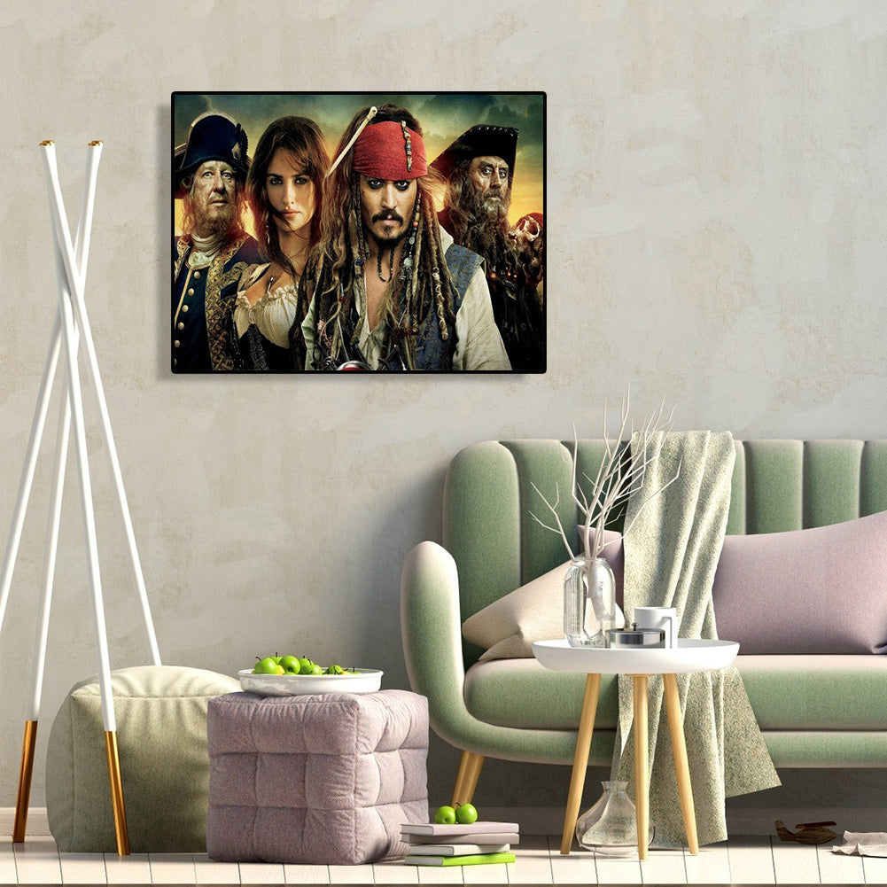 Captain - Full Round Drill Diamond Painting 50*40CM