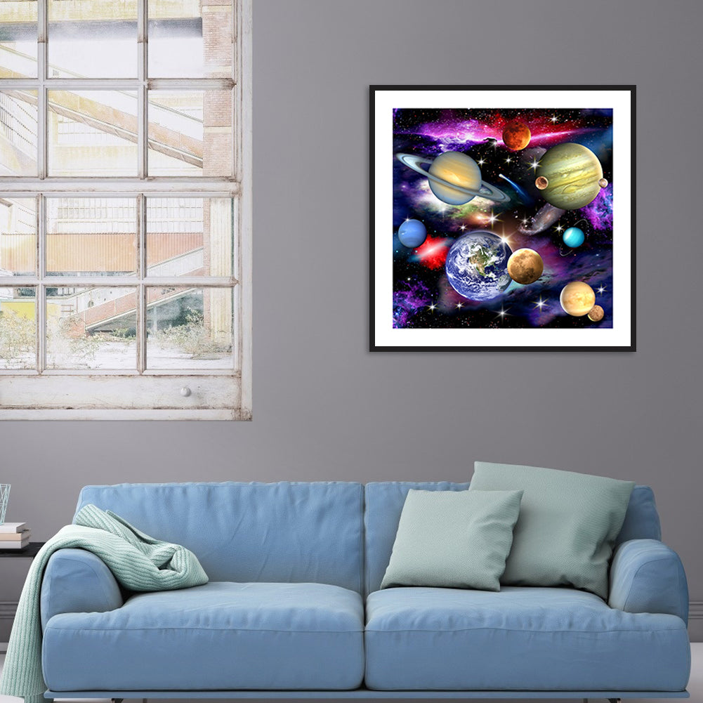 Universe - Full Round Drill Diamond Painting 30*30CM