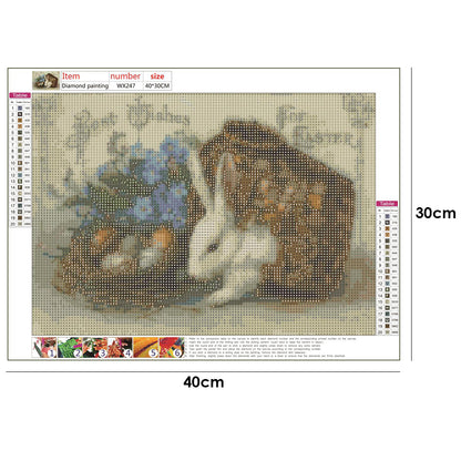 Easter Day - Full Round Drill Diamond Painting 40*30CM