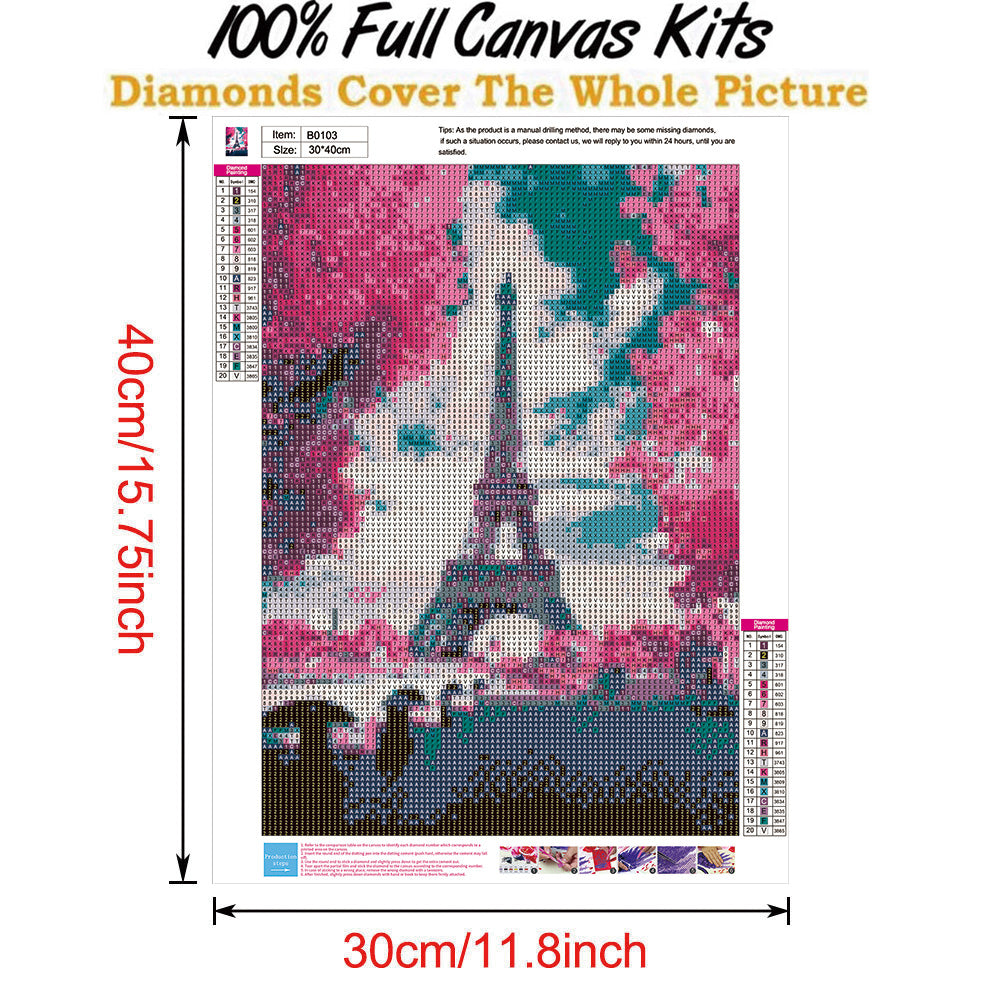 Scenery - Full Round Drill Diamond Painting 40*30CM