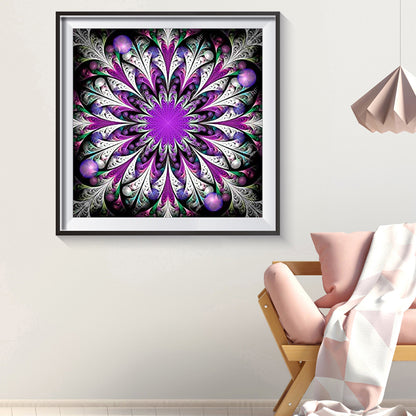 Flowers - Full Round Drill Diamond Painting 30*30CM