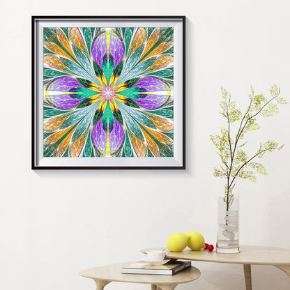 Flowers - Full Round Drill Diamond Painting 30*30CM