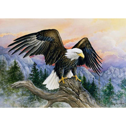 Eagle - Full Round Drill Diamond Painting 30*40CM