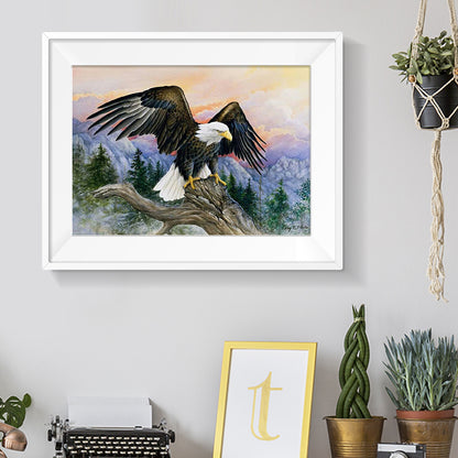 Eagle - Full Round Drill Diamond Painting 30*40CM