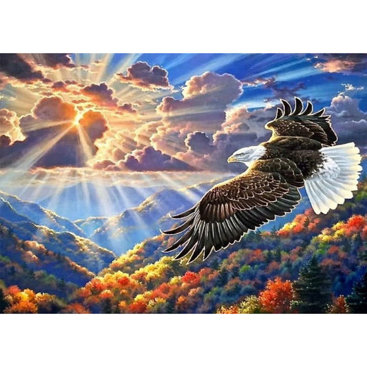 Eagle - Full Round Drill Diamond Painting 30*40CM