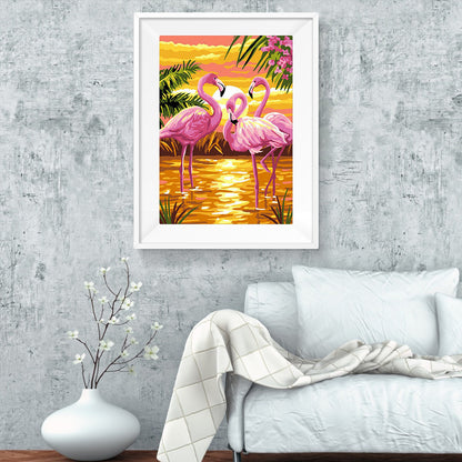 Bird - Full Round Drill Diamond Painting 30*40CM