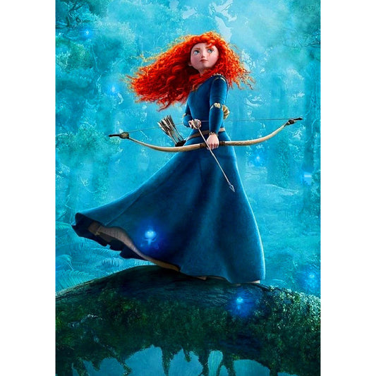 Merida - Full Round Drill Diamond Painting 30*40CM