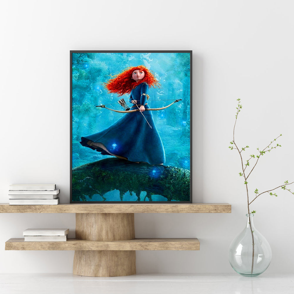 Merida - Full Round Drill Diamond Painting 30*40CM