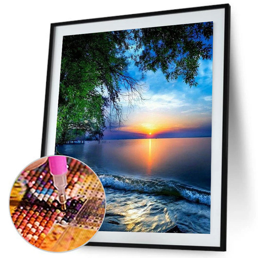 Sunrise - Full Round Drill Diamond Painting 30*40CM