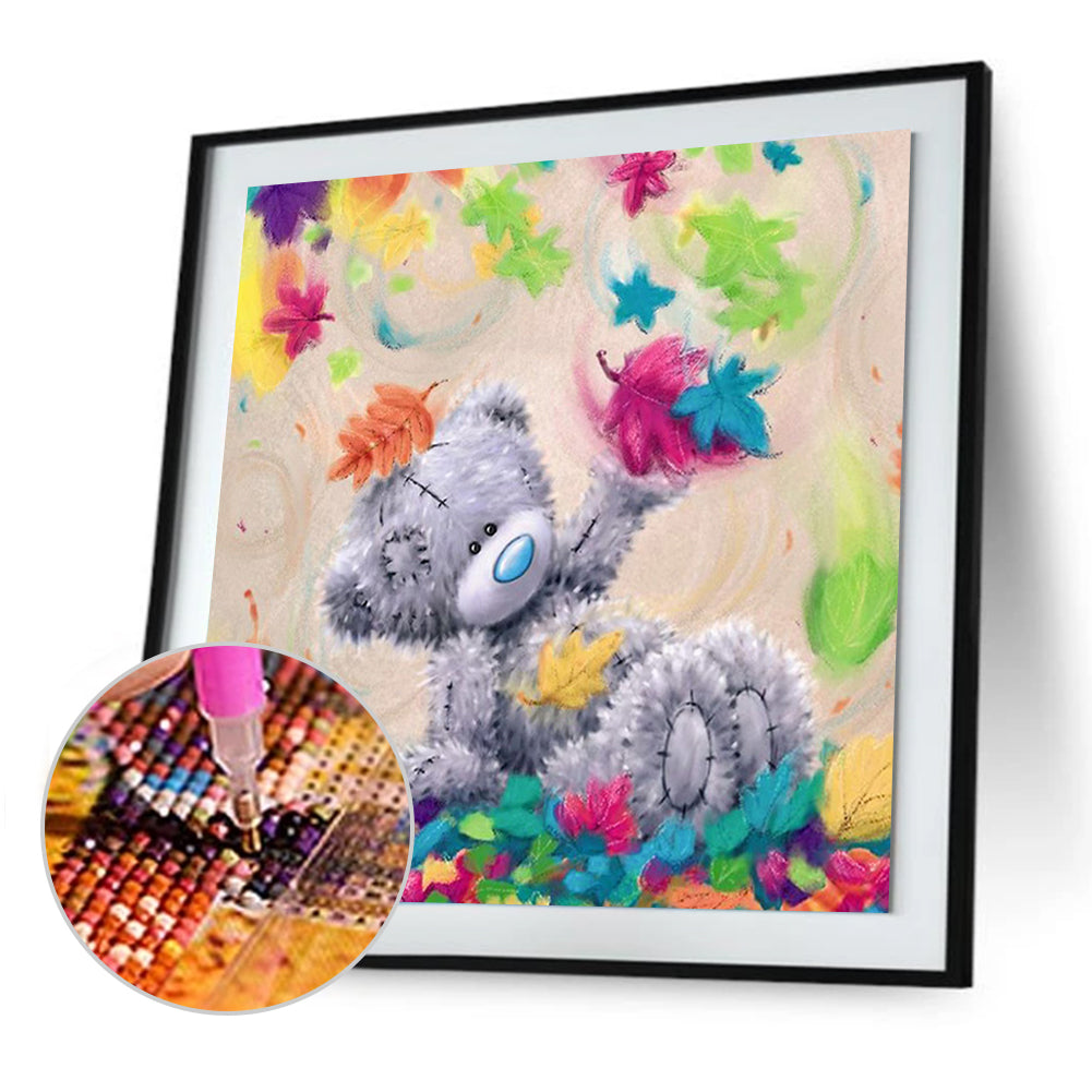 Bear Doll - Special Shaped Drill Diamond Painting 30*30CM