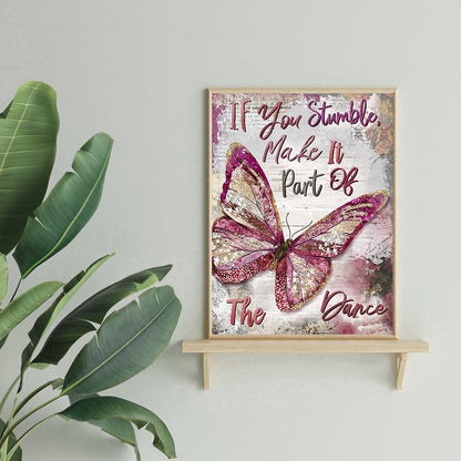 Meaningful Butterfly - Full Round Drill Diamond Painting 40*30CM