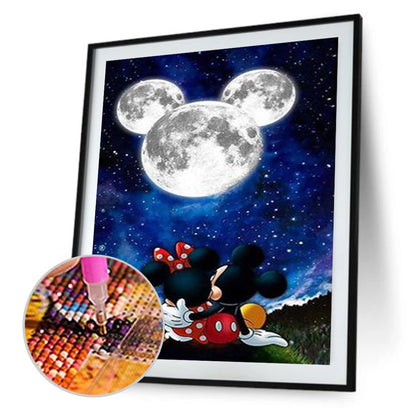 Starry Mouse - Full Round Drill Diamond Painting 30*40CM