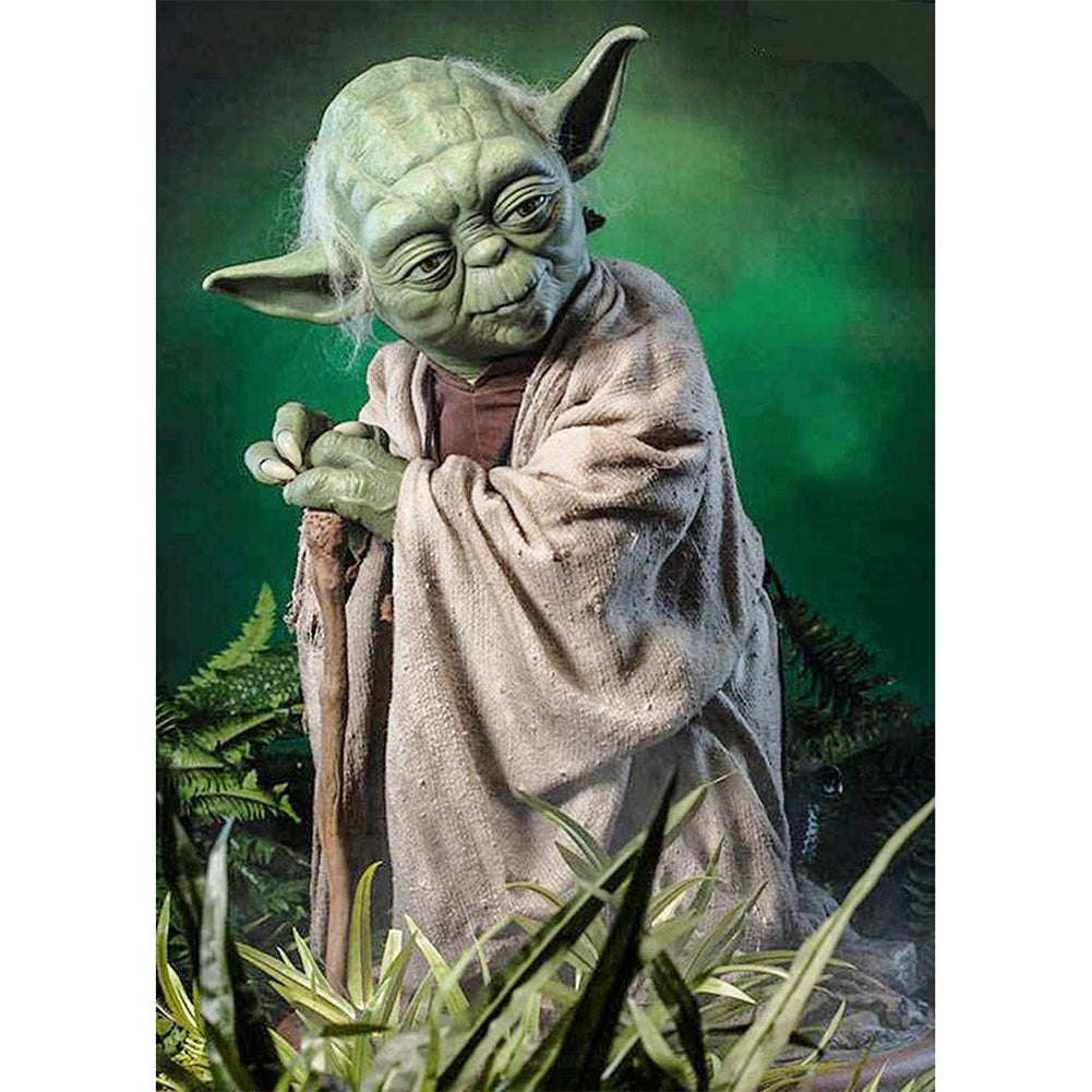 Yoda - Full Round Drill Diamond Painting 40*30CM