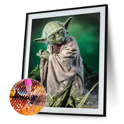 Yoda - Full Round Drill Diamond Painting 40*30CM