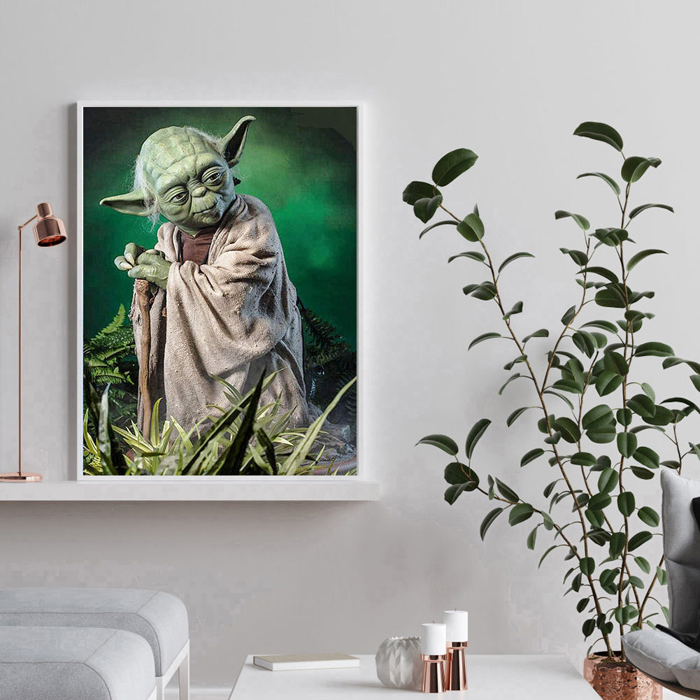 Yoda - Full Round Drill Diamond Painting 40*30CM