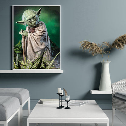 Yoda - Full Round Drill Diamond Painting 40*30CM