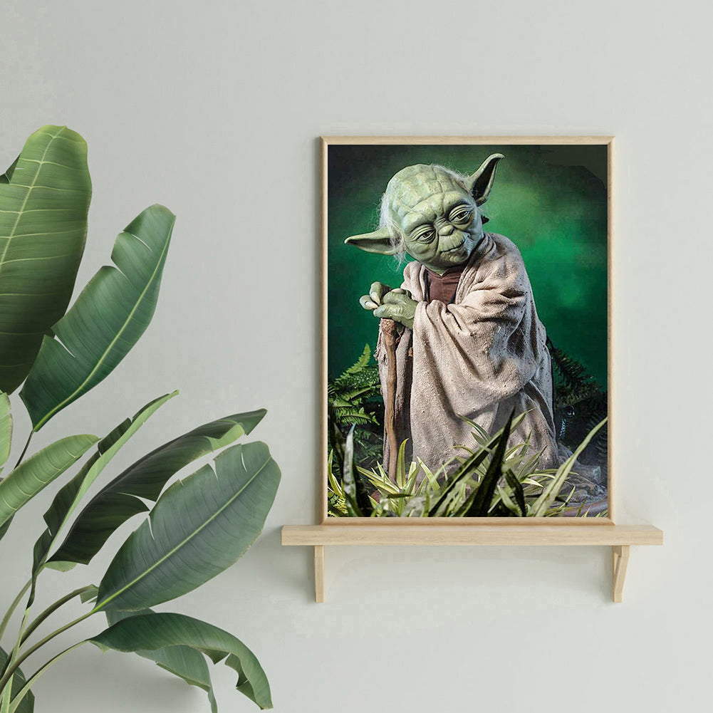 Yoda - Full Round Drill Diamond Painting 40*30CM